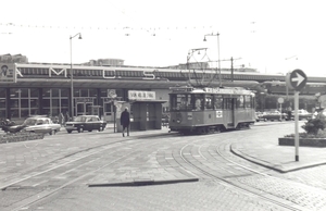 535, lijn 1, Proveniersplein, 4-5-1967 (foto W.J. van Mourik)