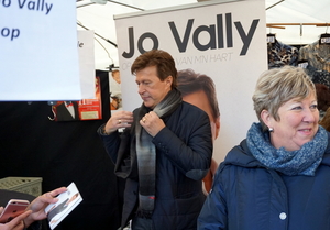 Jo Vally op de Roeselaarsemarkt-6-12-2016