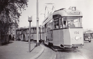 104, lijn 4, Oosterkade, 26-10-1950