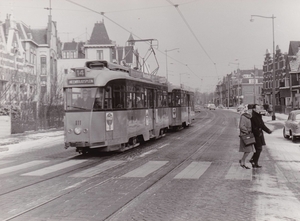 111, lijn 14, Straatweg, 25-2-1962