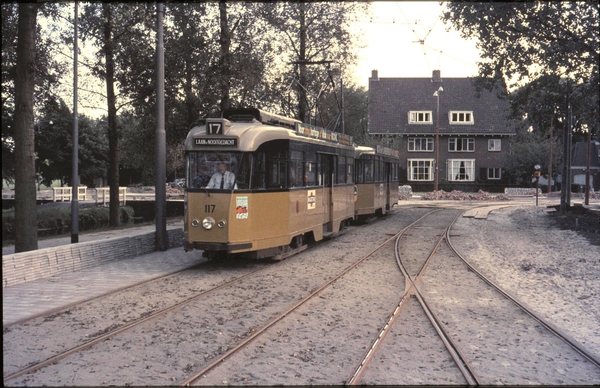 117, lijn 17, Laan van Nooitgedacht, 1967 (foto J. Oerlemans)