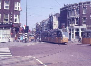 233, uitrukkende lijn 3, Bergweg, 5-5-1970 (dia R. van der Meer)