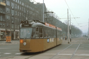 239, lijn 7, Goudsesingel, 24-2-1982 (foto H. Wolf)