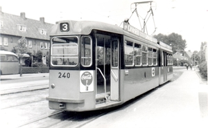 240, lijn 3, Groenezoom, 5-6-1959 (foto C. Fijma)