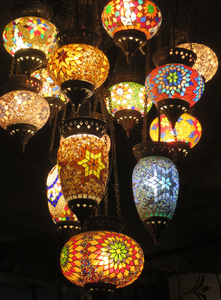 Leuke lampen in Bazar