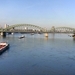 Keulen   _panorama met de Rijn en de Dom