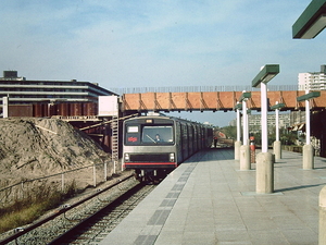 GVBA metro Amsterdam Gaasperplas