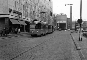 106, lijn 14, Van Oldenbarneveltstraat, 22-3-1964 (J. Oerlemans)