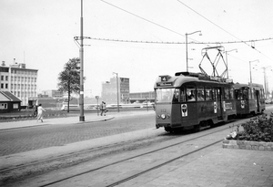 112, lijn 4, Weena, 2-6-1956 (H. Kaper)