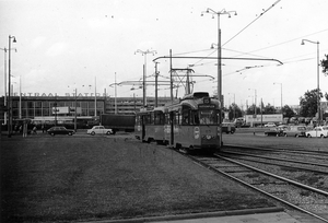 115, lijn 15, Kruisplein, 3-7-1967 (J.R. Mees)