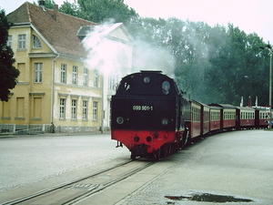 DB 099.901-1 Bad Doberan Bahnhofplatz