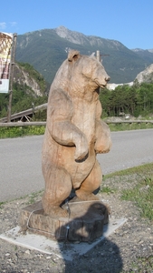Park houten dieren