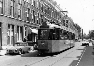 232, lijn 22, Zaagmolenstraat, 29-5-1965 (J. Houwerzijl)
