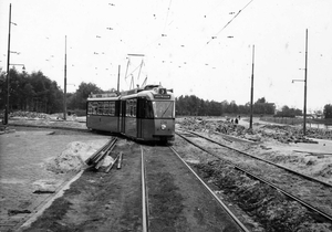 234, lijn 3, Stadhoudersweg, 11-5-1957 (H. Kaper)
