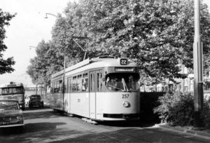 257, lijn 22, Henegouwerlaan, 22-9-1965 (foto J. Houwerzijl)