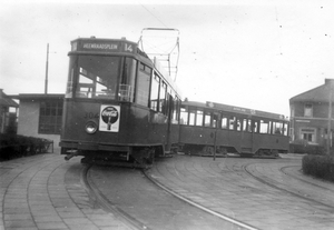 304, lijn 14, Molenlaan, 31-3-1951 (foto E.J. Bouwman)