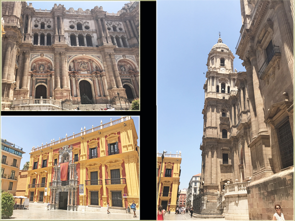 kathedraal  en stadhuisvan Malaga