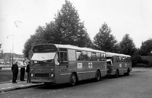 321, lijn 57, Emmaplein Schiedam, 12-7-1970 (C.-H. Brizard)