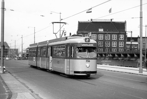356, lijn 2, Verlengde Willemsbrug, 19-1-1965