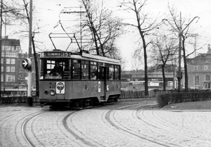 437, lijn 5, Groenendaal, 22-3-1964 (T. van Eijsden)
