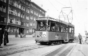 459, lijn 5, Schieweg, 7-10-1949 (J. van den Berg)