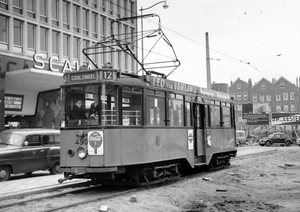 490, lijn 12, Westblaak, 9-2-1958 (H. Kaper)