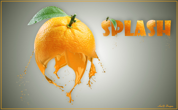 sinaasappel splash