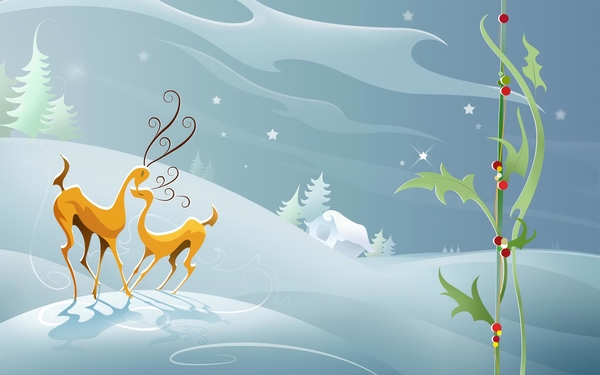 Christmas_deer_clipart