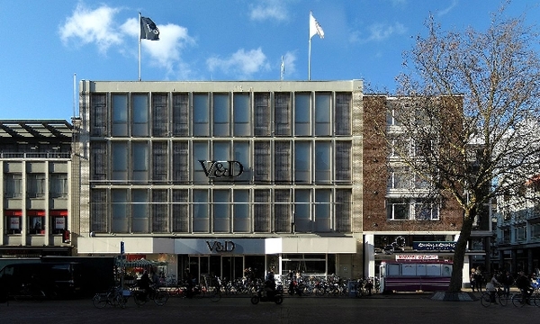 V&D aan de Grote Markt Groningen 2012