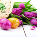 bureaublad-achtergrond-met-tulpen-en-paaseieren-in-de-lente