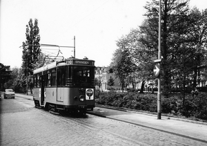 552, uitrukkende lijn 10, Noordsingel, 20-5-1957 (H. Kaper)