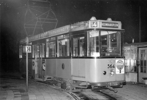 564, lijn 14, Molenlaan, 14-11-1958 (J. Oerlemans)