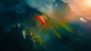 hd-achtergrond-met-prachtig-berg-landschap-in-hd-met-paragliders