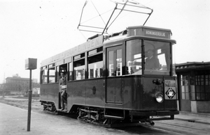 417, lijn 1, Aelbrechtsplein, 23-7-1949 (H.J. Hageman)
