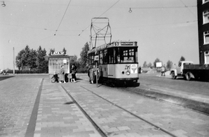 467, lijn 5, Schieweg, 10-10-1955 (H.J. Hageman)