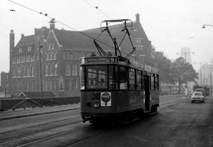 480, lijn 9, Verlengde Willemsbrug, 26-10-1963 (T. van Eijsden)