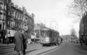 483, lijn 22, Vierambachtsstraat, 5-3-1956 (H. Kaper)