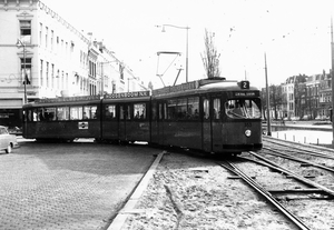 353, lijn 2, Mauritsweg, 27-2-1965 (fot J. Houwerzijl)