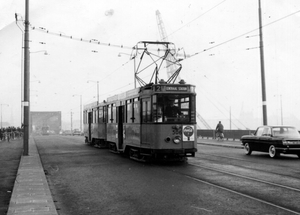 506, lijn 2, Verlengde Willemsbrug, 26-10-1963 (J. Houwerzijl)