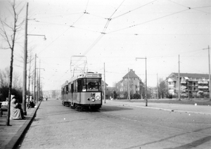 502, lijn 3, Van Aerssenlaan, 1949 (W. van Sorge)