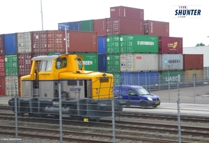 SHUNTER Tractie 402 RAILPORT BRABANT TILBURG 20170909 12u23 (2)