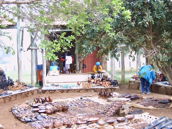 Lokale markten in het Cultural Village