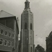 De toren van de Grote Kerk,met nieuwe torenspits 1959