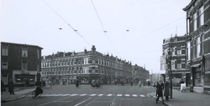 Vaillantlaan hoek Hoefkade.1952