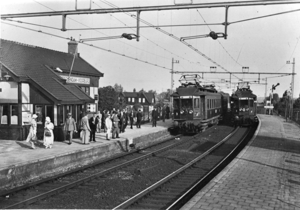 Voorburg-Leidschendam 1936 - Station Leidschendam - Voorburg