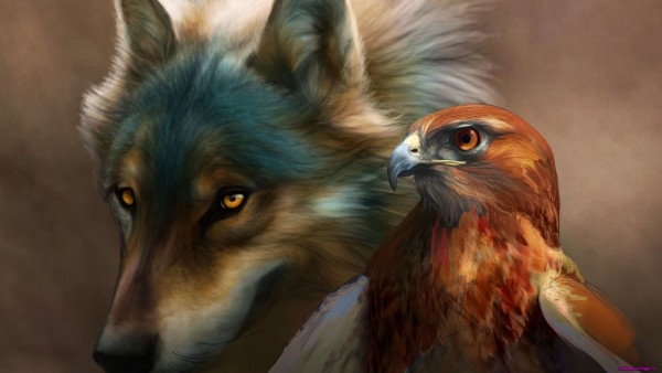 bird-and-wolf-painting_424001018