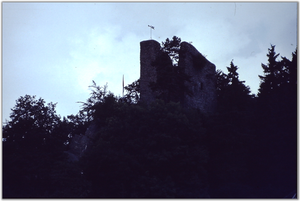 kasteel resten van  Oranje Nassau in Luxemburg
