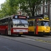 Tijdens de Amsterdamse Dag Buslijn 4o en Tramlijn 20