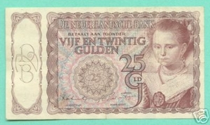 25 Gulden a