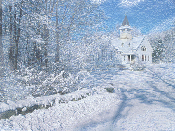 winter-wallpaper-church-in-the-snow